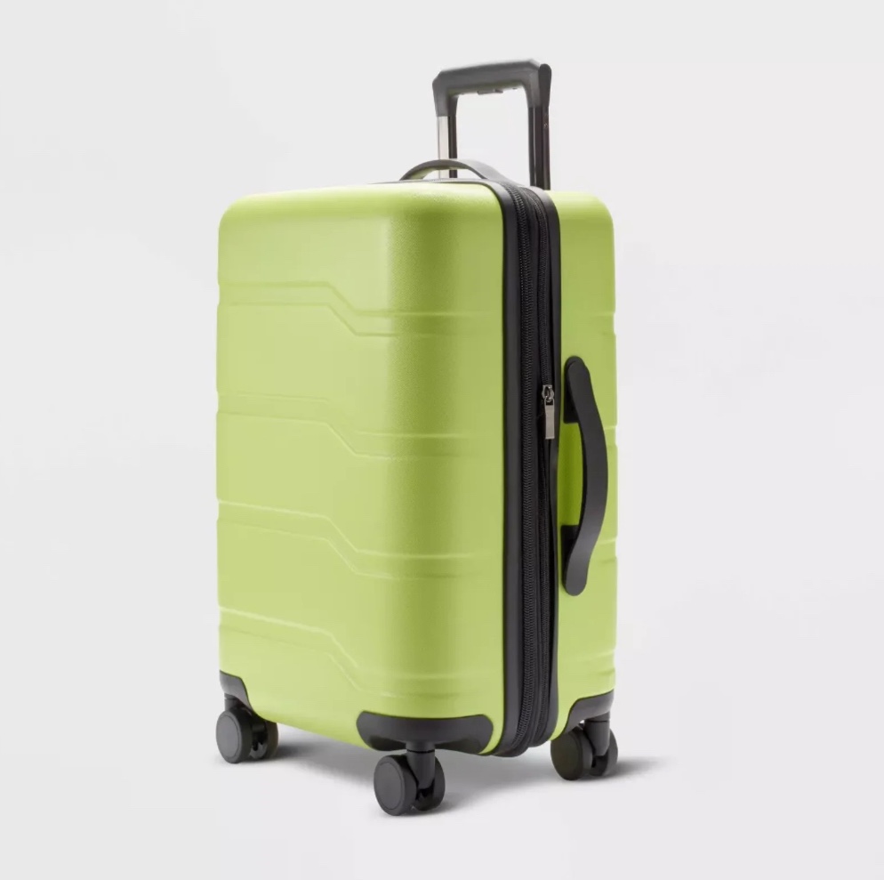 Hardside Carry On Suitcase Lime Green - Open Story™?