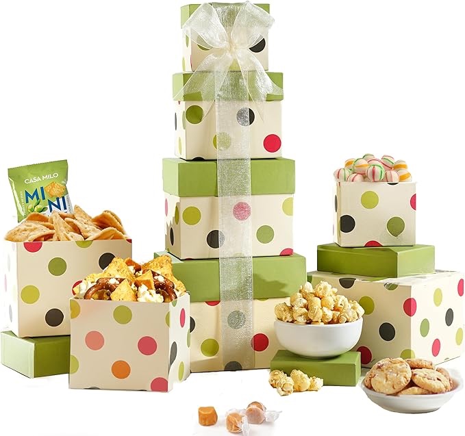 Broadway Basketeers Gourmet Celebration Gift Tower