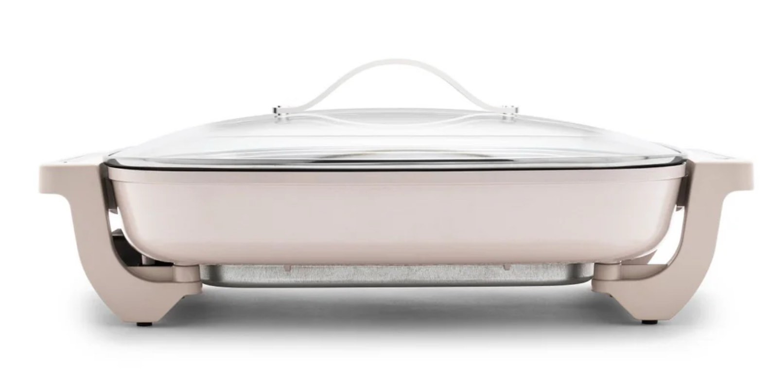 GreenPan Advanced Electric Ceramic Nonstick 7-Quart Skillet, Clay