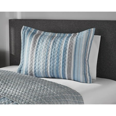 Mainstays Vertical Stripe Sham King 2 Count