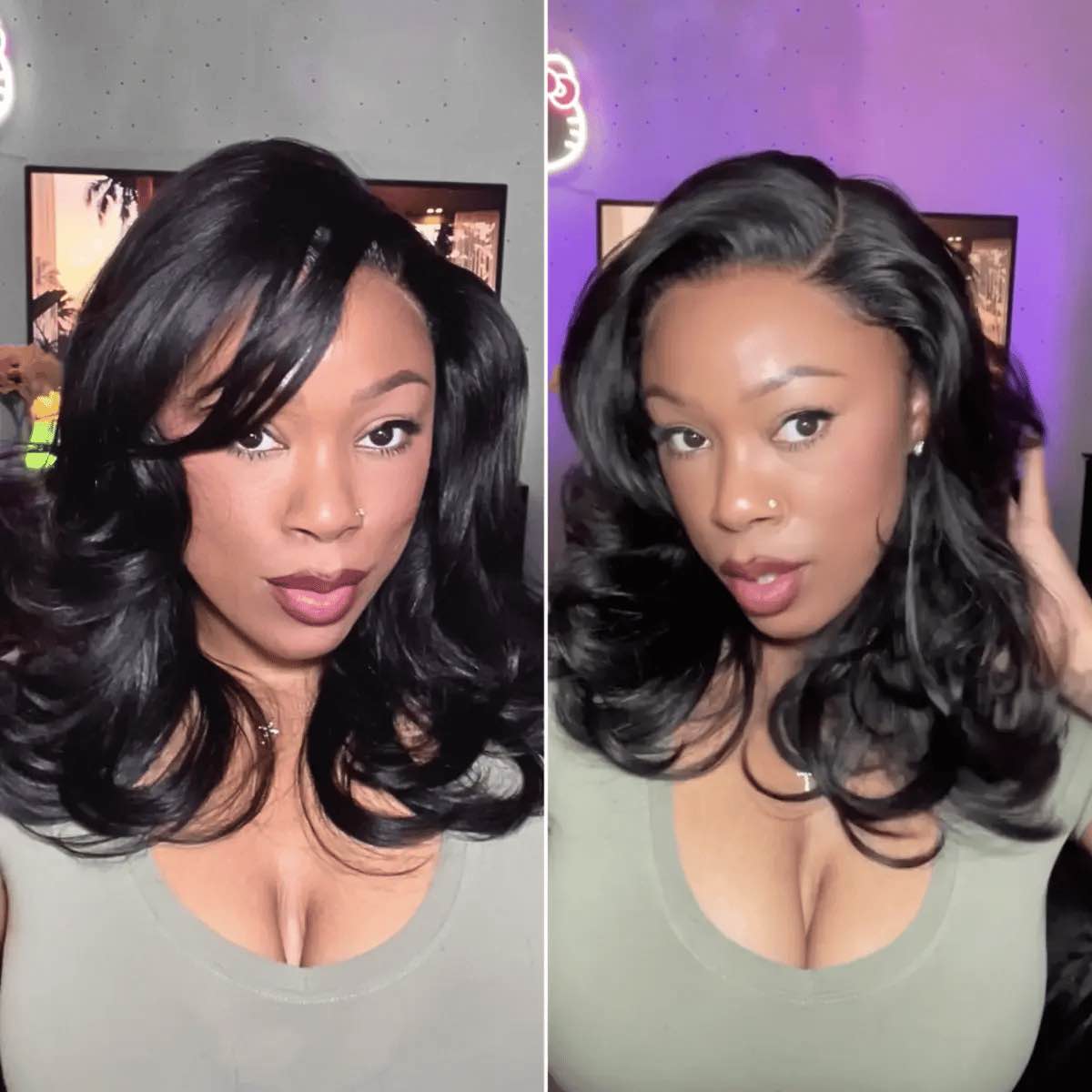 premium quality human hair blended with premium Japan –made synthetic fibers