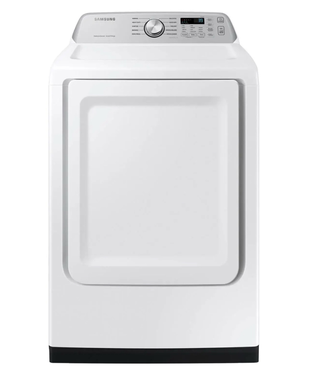 DV45H7000EW Dryer with Large Capacity, 7.4 cu.ft