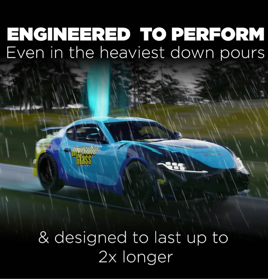 invisible glass rain defense 16" hybrid wiper blade