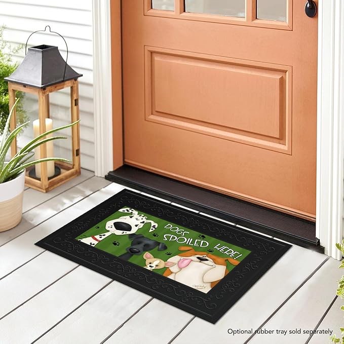 Briarwood Lane Spoiled Dogs Fall Doormat