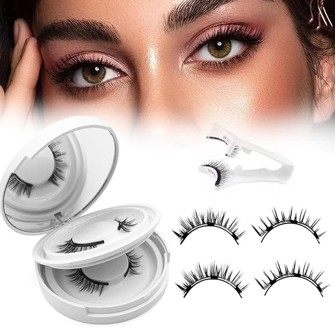 elara craft magnetic eyelashes,magnetic eyelashes with applicator,2025 new magnet lashes natural loo