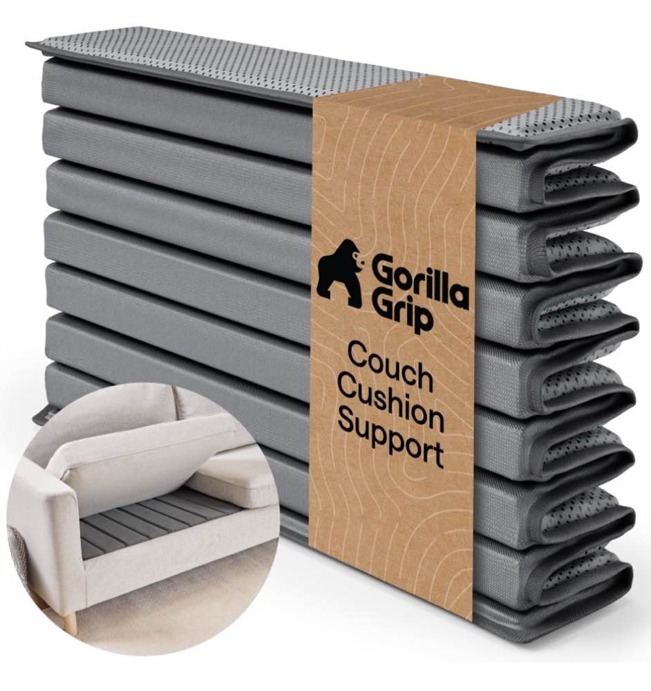 GORILLA GRIP Heavy Duty Couch Cushion Support Board to Fix Sagging Sofas, 21.5"x70" Sofa