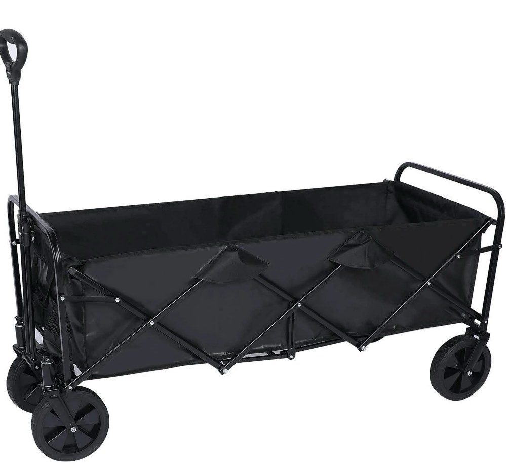 330LBS Folding Outdoor Garden Cart Wagon Camping Cart