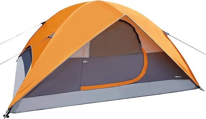 Amazon Basics Dome Camping Tent, 2-4 Person