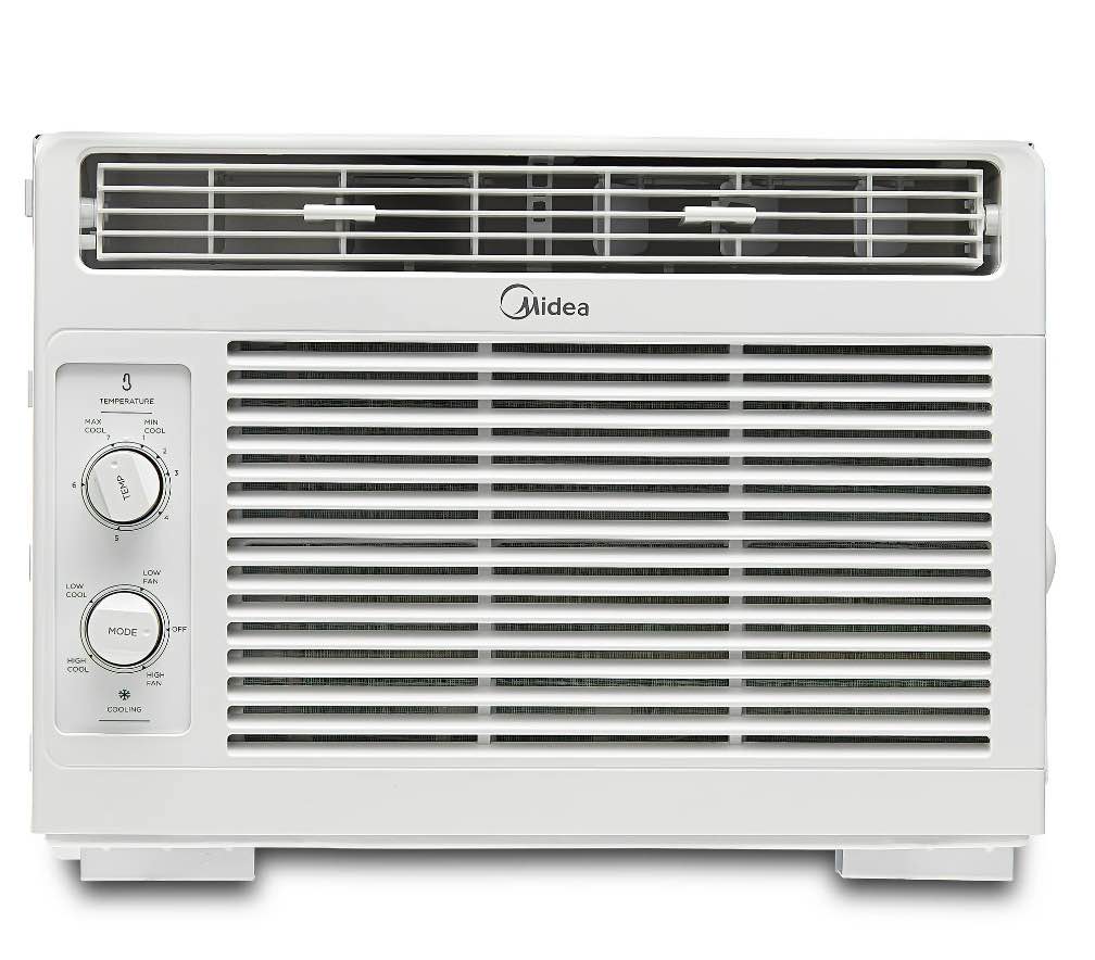 Midea 5 000 BTU 150 Sq ft Mechanical Window Air Conditioner  White  MAW05M1WWT