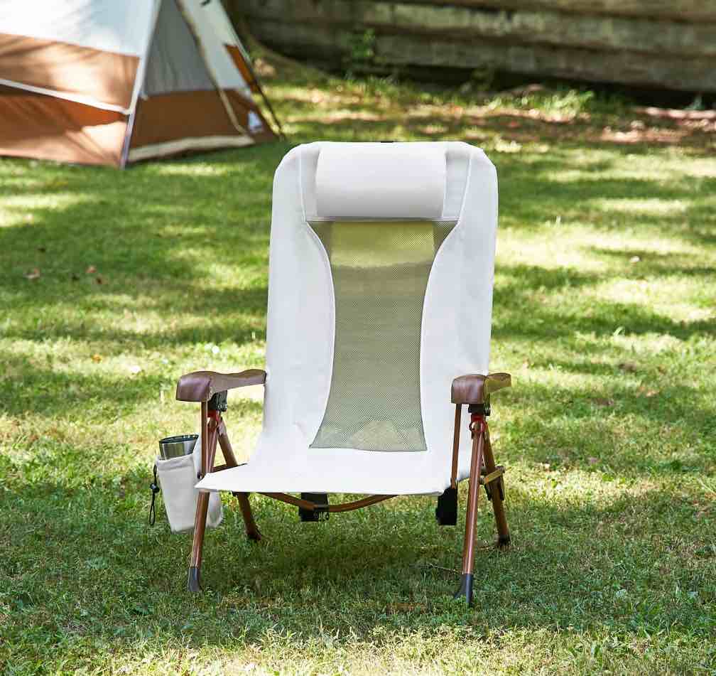 Ozark Trail Low Profile Reclining Backpack Glamping Chair - Adult