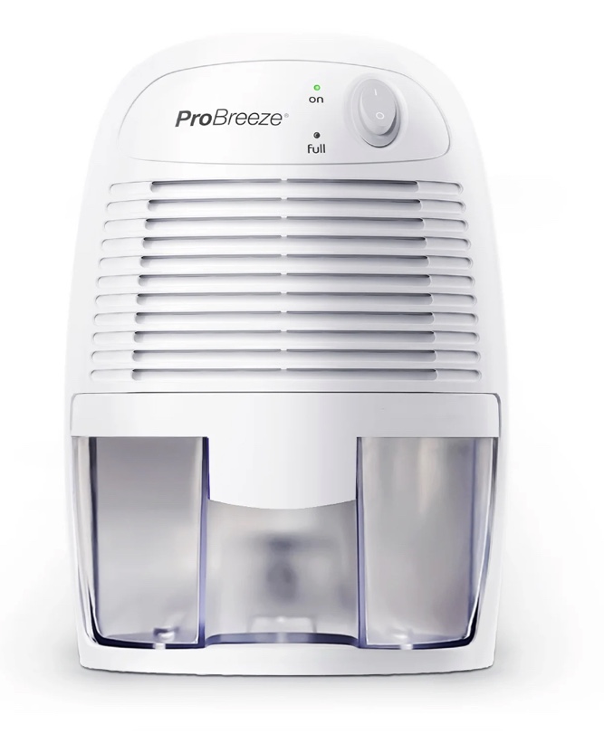 Pro Breeze Mini Portable Dehumidifier 17oz Ultra Quiet Compact Peltier Dehumidifier 215 Sqft 1pack