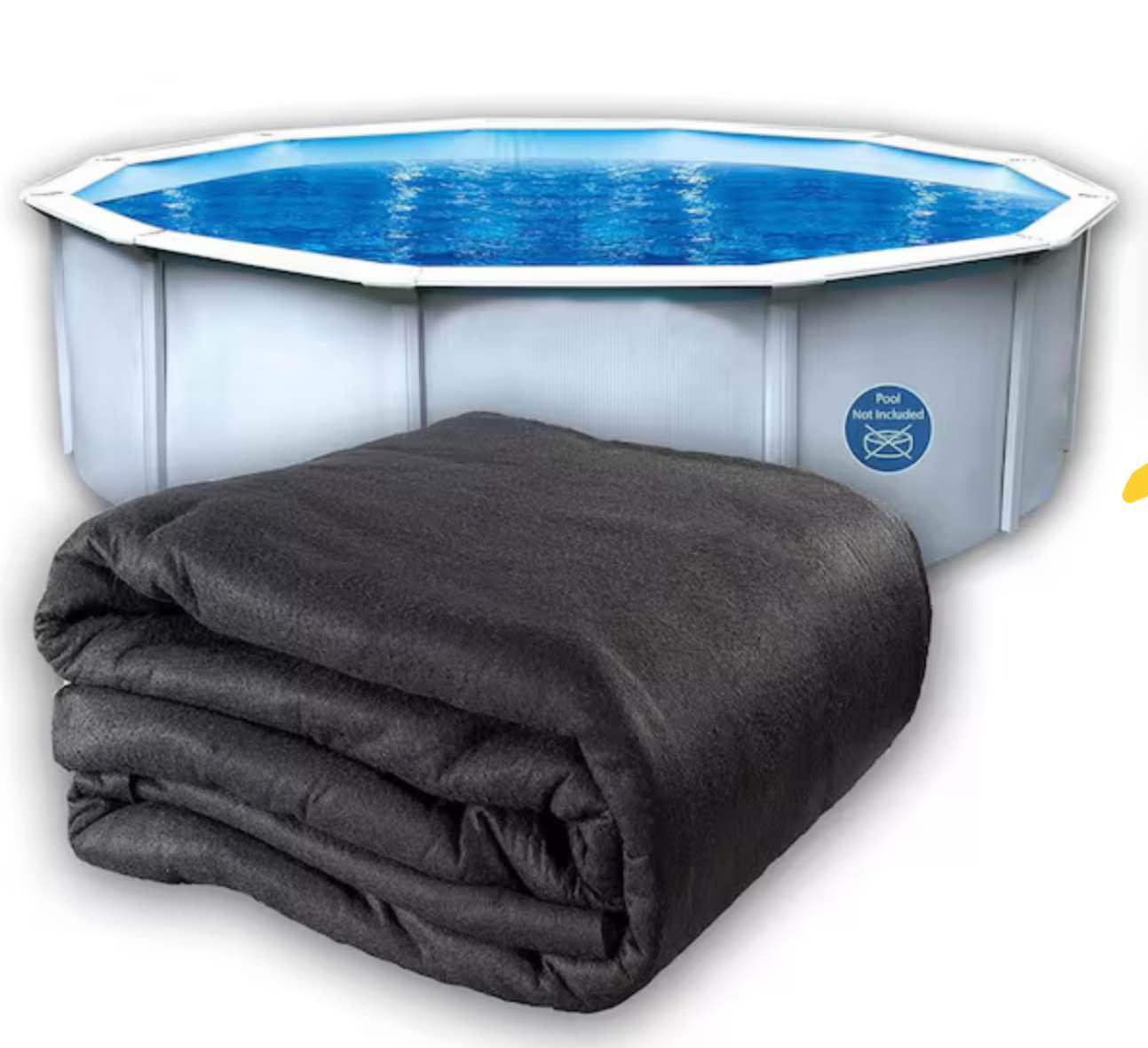 LinerLife Above-Ground Pools Liner Pad 12-ft Pool liner pad