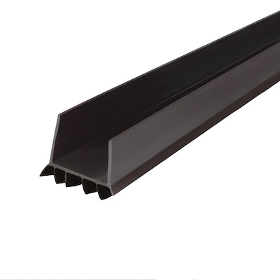m-d 3-ft x 2-in x 1-3/4-in brown vinyl door weatherstrip