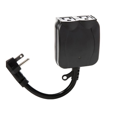 utilitech 13-amp black wireless remote control light switch by utilitech