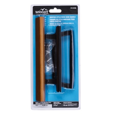 Wright Products Mortise Patio Door Handles  Black V1131BL