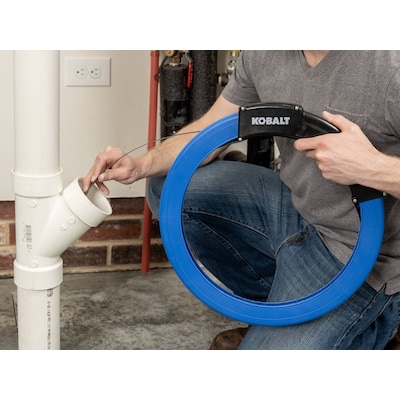 Kobalt 1/2-in x 40-ft High carbon wire Hand auger for Drain