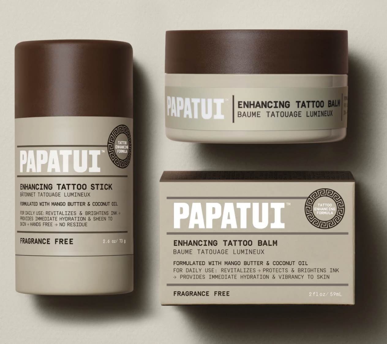 Papatui Men's Tattoo Care Kit - 3ct