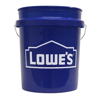 lowe's 5-gallon plastic general bucket