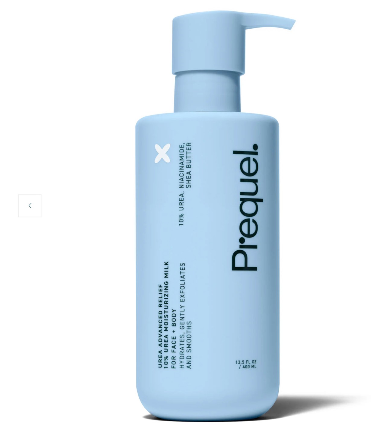 Skin Urea Advanced Relief Moisturizing Milk, 10% Urea Lotion for Face and Body, Unscented, Hydrating Cream for Extremely Dry Skin, Soothing for Sensitive Skin - 13.5 FL oz