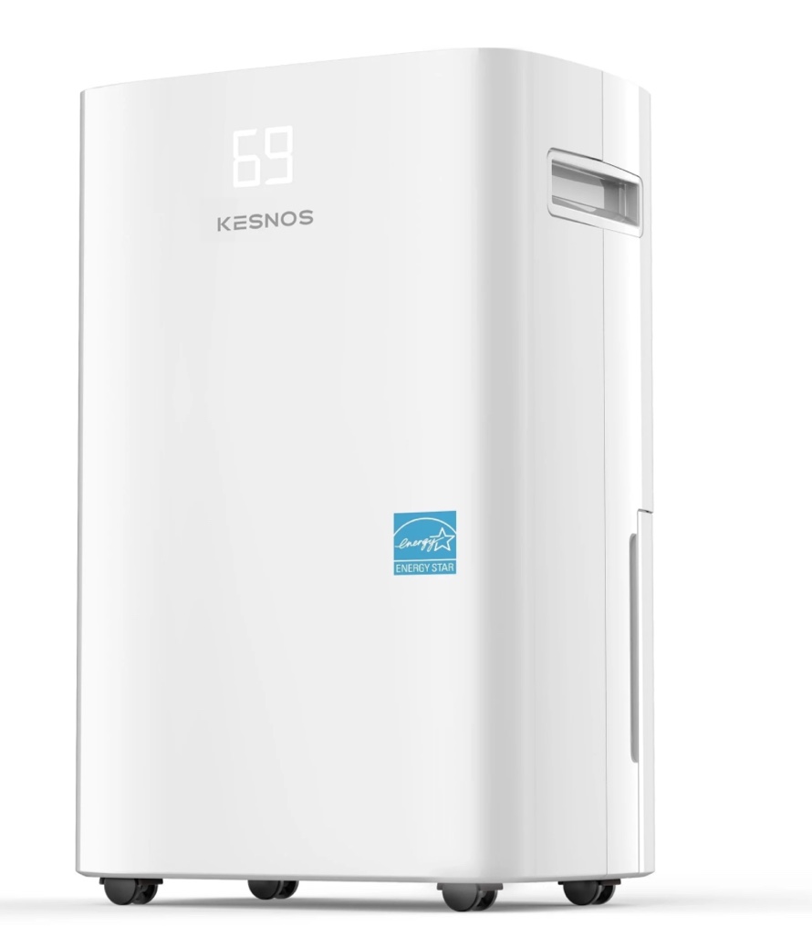 Sitvon 16 Pint Energy Star Dehumidifier for Home Basement Room energy efficient, Up to 4,000 Sq. Ft - Auto Defrost, Ultra Quiet 40dB, Auto Comfort Mode, Dual Drain Option