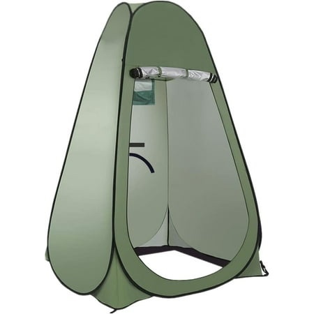 GVDV Shower Tent for Camping Pop up Portable Privacy Tent Shelter with Carry Bag Dressing Changing Privy Tent for Outdoor Shower Fishing Bathing Toi
