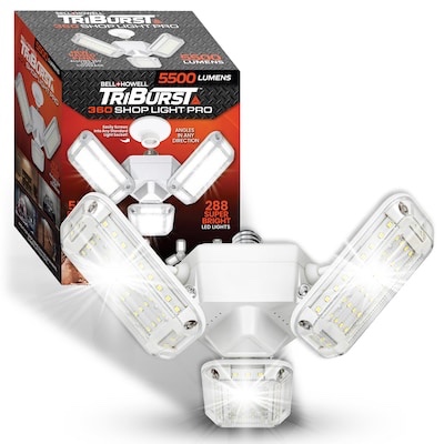 bell + howell 5500 -lumens led screw-in ceiling-mounted work light