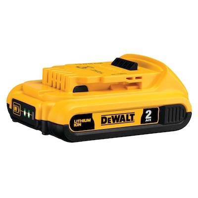 dewalt 20 -volt 1 -pack lithium-ion ( 2.0 ah battery )