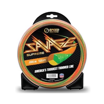 SPEED Savage Supreme 0.095-in x 125-ft Bulk reel Trimmer Line