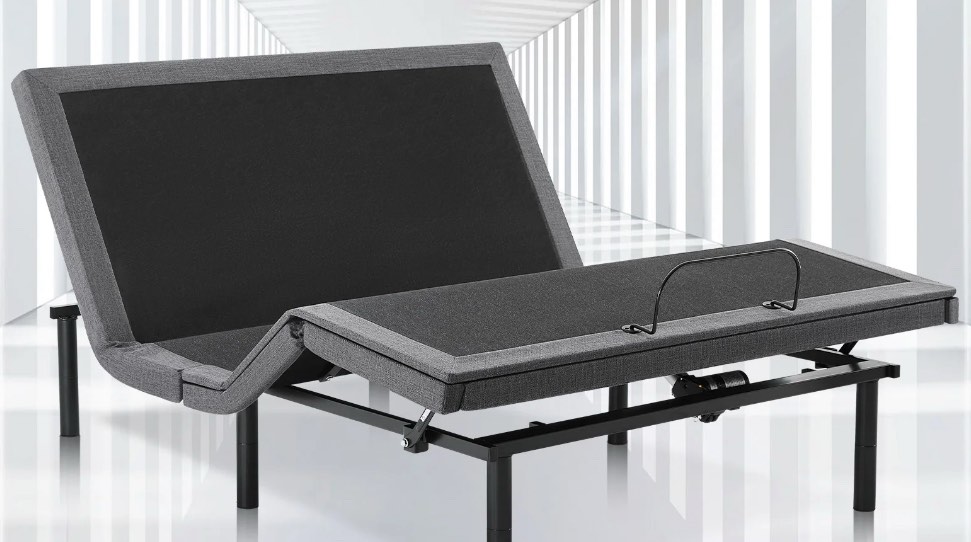 CONCETTA Electric Bed Queen Size, Zero Gravity Bed with Wireless Remote, Ergonomic Adjustable, 2 USB Ports, Black