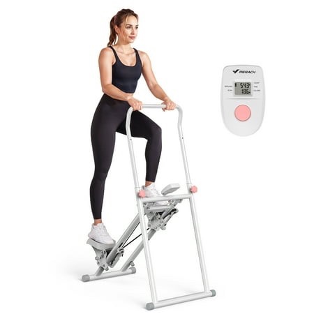MERACH Stair Stepper Machine - Compact Foldable Vertical Climber Full-Body Workout & Cardio Fitness Equipment for Home Gym