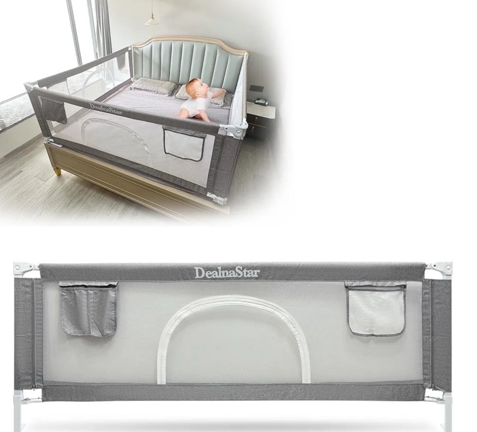 Bed Rail for Toddlers,38" Baby Bed Rail Guard,Upgrade Adjustable Kids Bed Rail,Universal Safety Baby Bed Side Rail Guard for Twin,Full,Queen,King,Cal King Size.