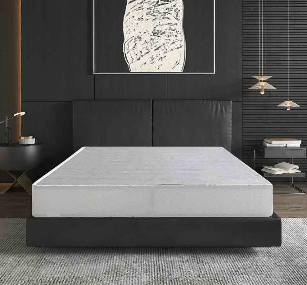 EGOHOME 9 inch Full Size Metal Box Spring, Easy Assembly Mattress Foundation