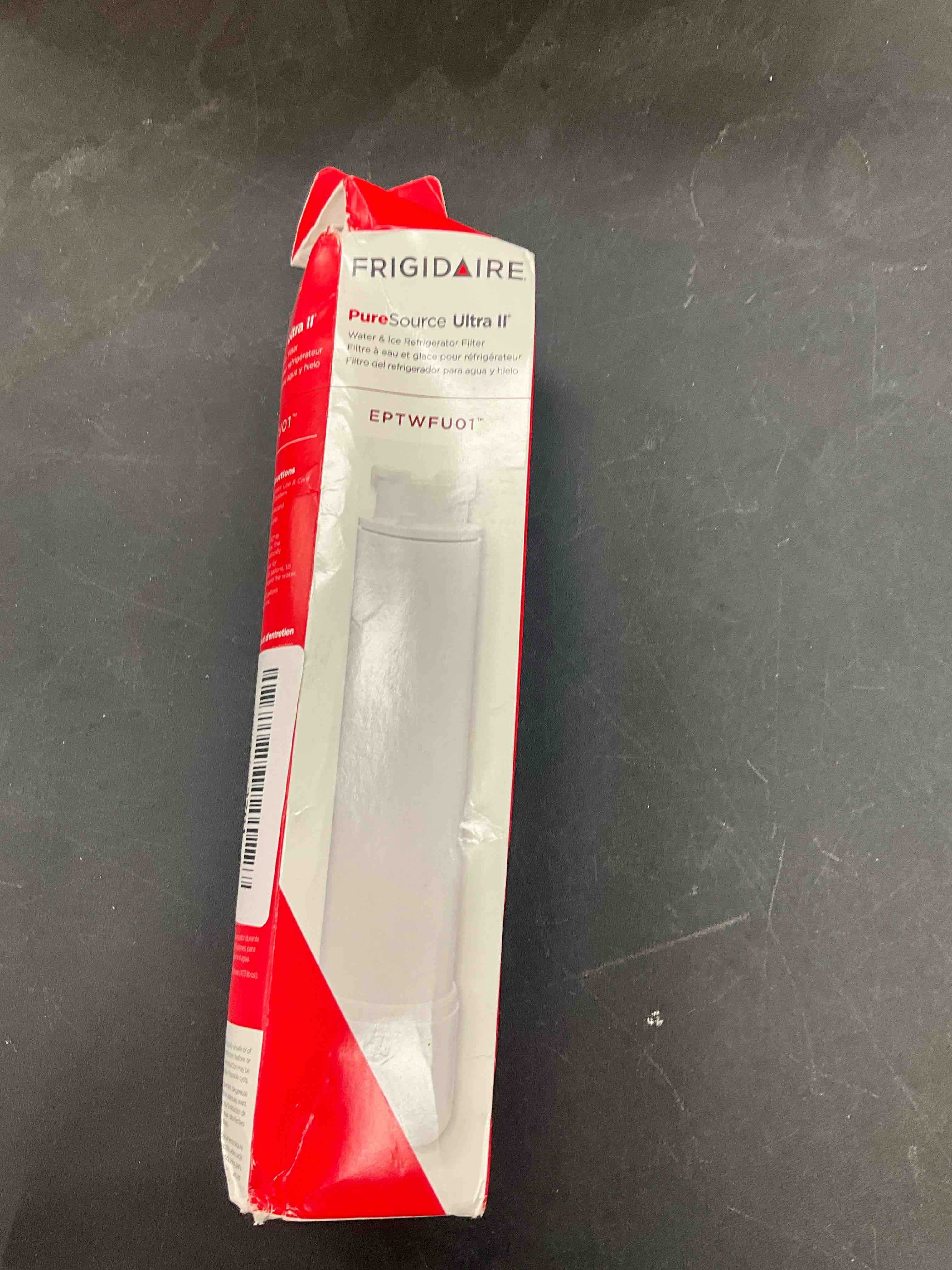 Condition photo showing Good Condition for FRIGIDAIRE EPTWFU01 PureSource Ultra II Refrigerator Water Filter, 1 Count, White 1 Pack