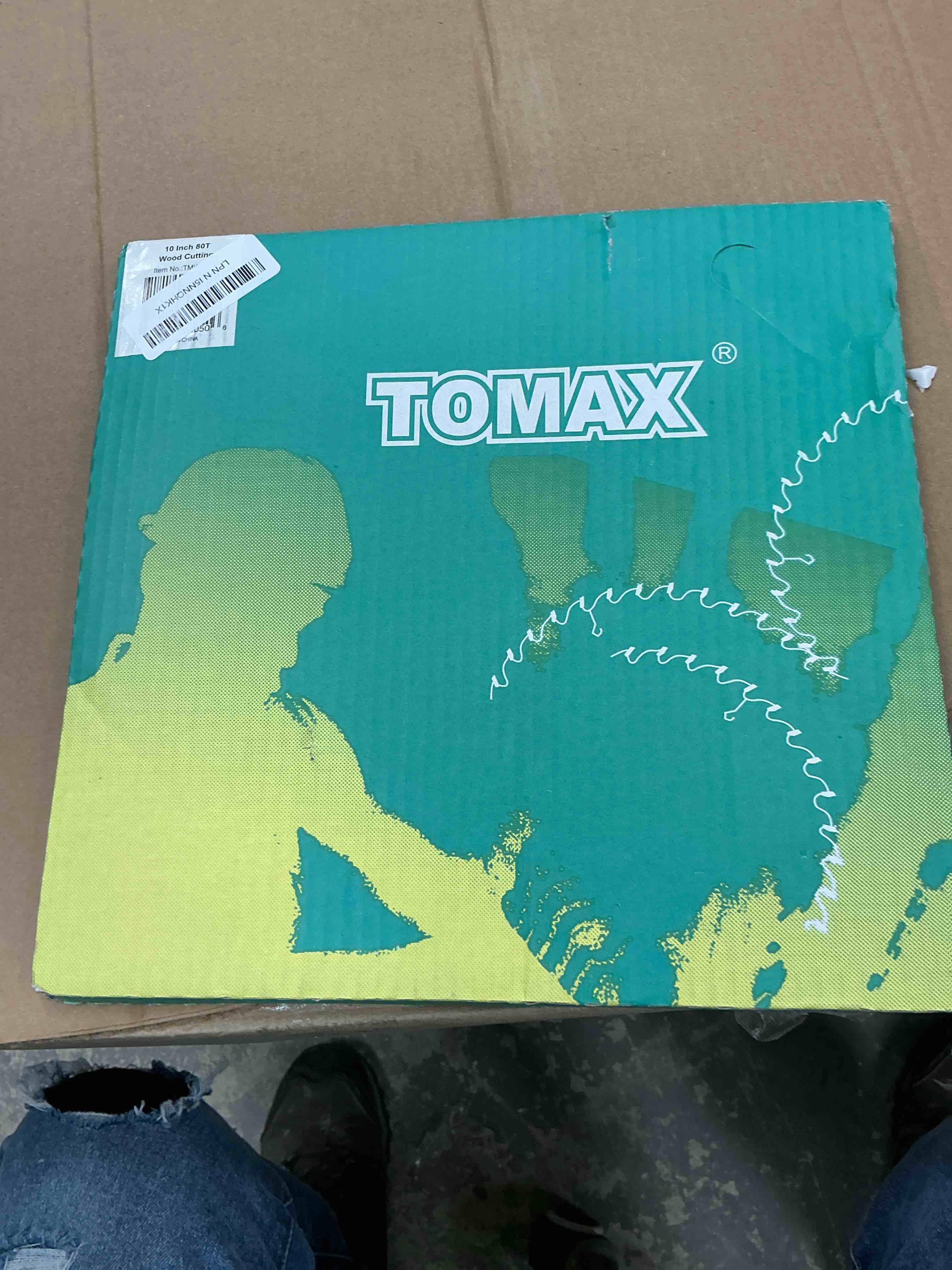 Condition photo showing New/Like New for 10-Inch 80 Tooth ATB Fine Finish Saw Blade with 5/8-Inch Arbor