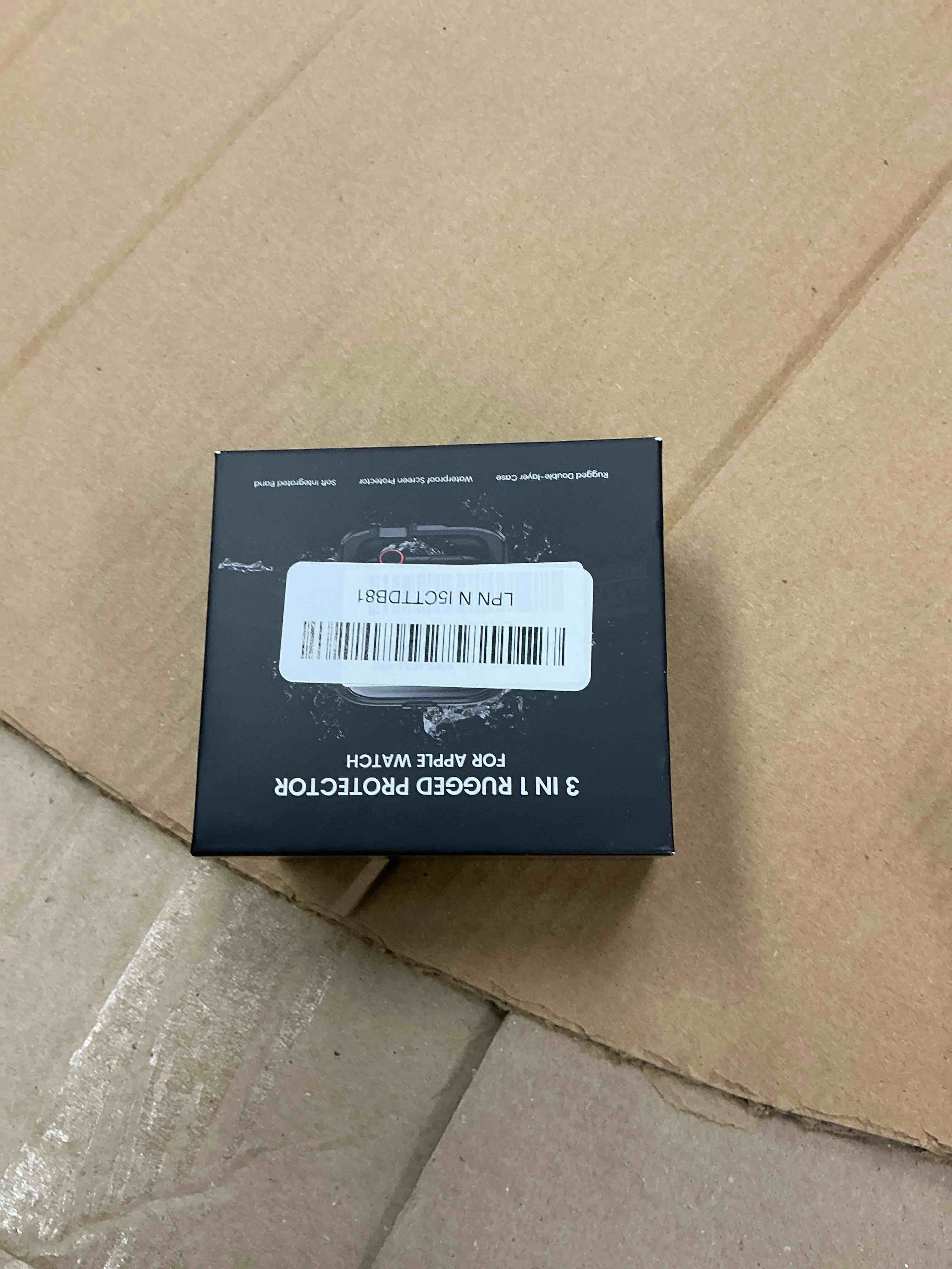 Condition photo showing New/Like New for Goton 3 in 1 Waterproof Case and Band with Tempered Glass Screen Protector for Apple Watch Series 10 9 8 7 6 5 4 SE2 SE Ultra 46mm 42mm 44mm 40mm 45mm 41mm 49mm, Bumper Cover for iWatch Accessories Black 40mm