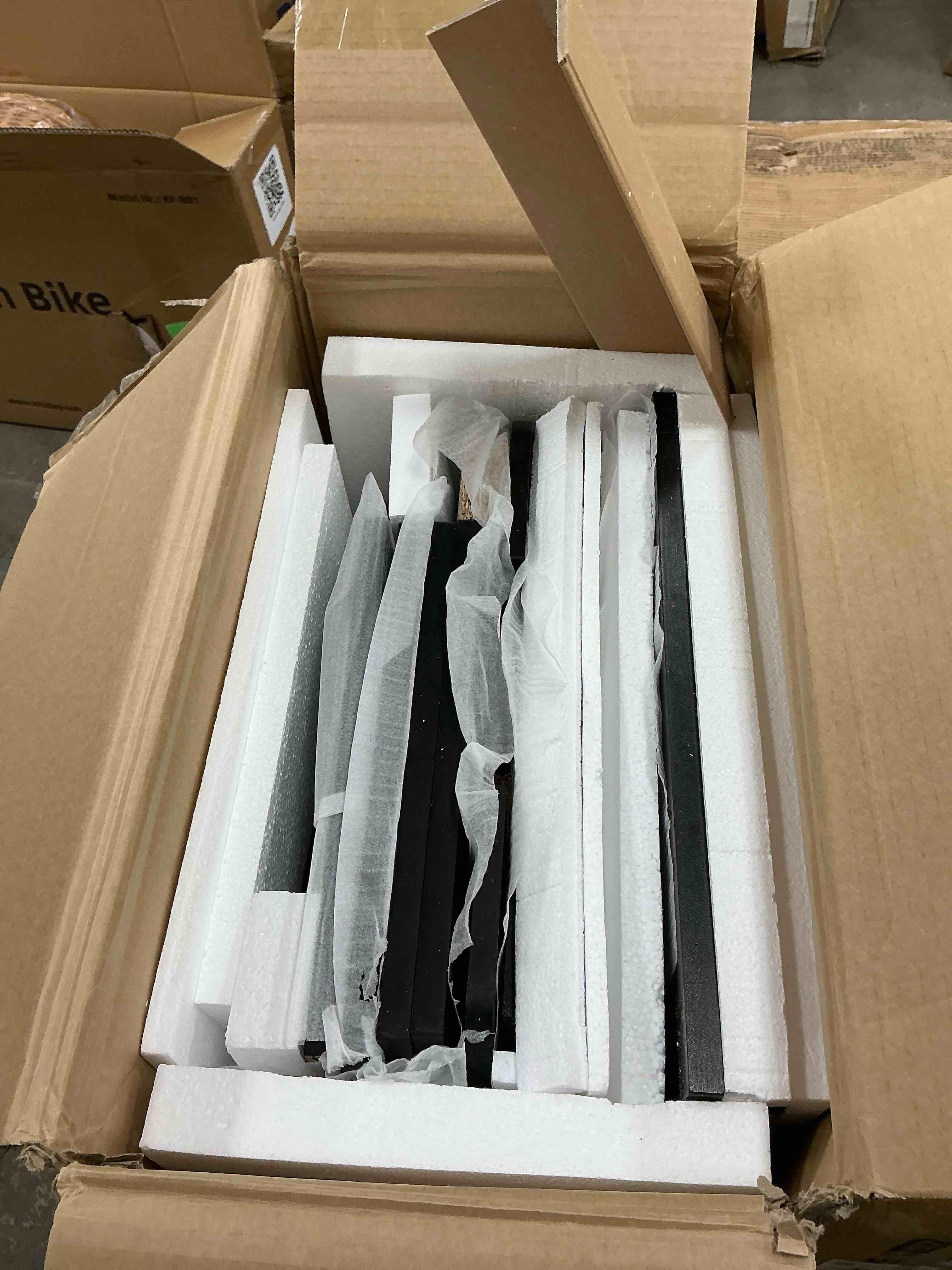 Condition photo showing New/Like New for Furmax Makeup Vanity Table with 3 Modes Adjustable Lights and Mirror Vanity Desk with Shelves and Drawer, Black