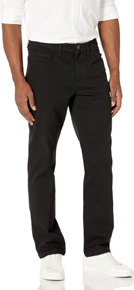 Brand - Goodthreads Men's Comfort Stretch Slim-fit, Black, Size 31w X 34l