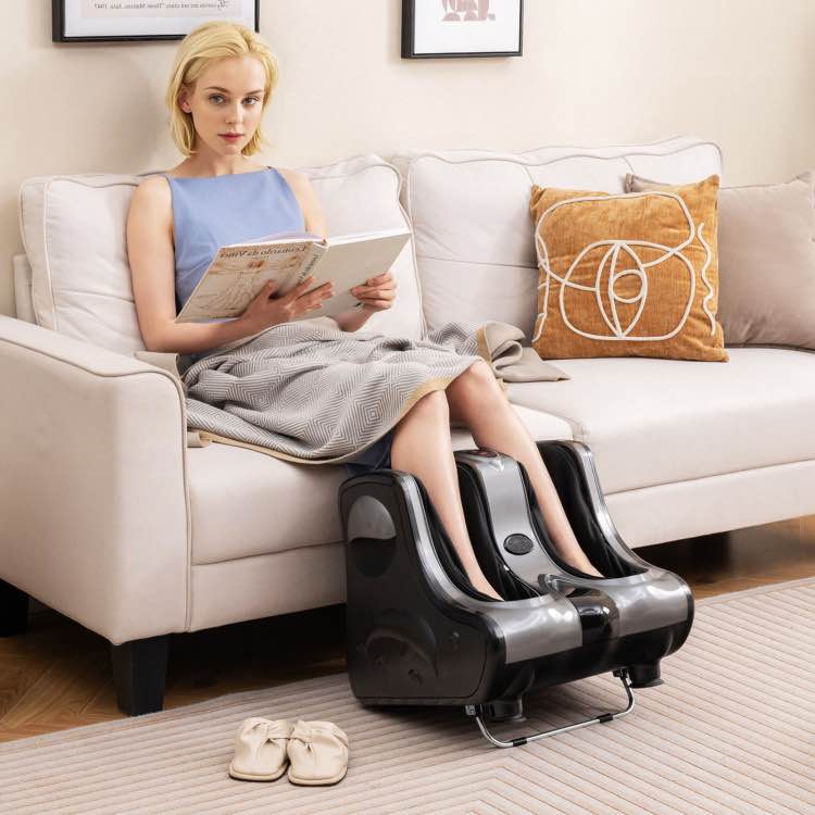 Foot and Calf Massager Shiatsu Foot Massager Machine with Tilt Base
