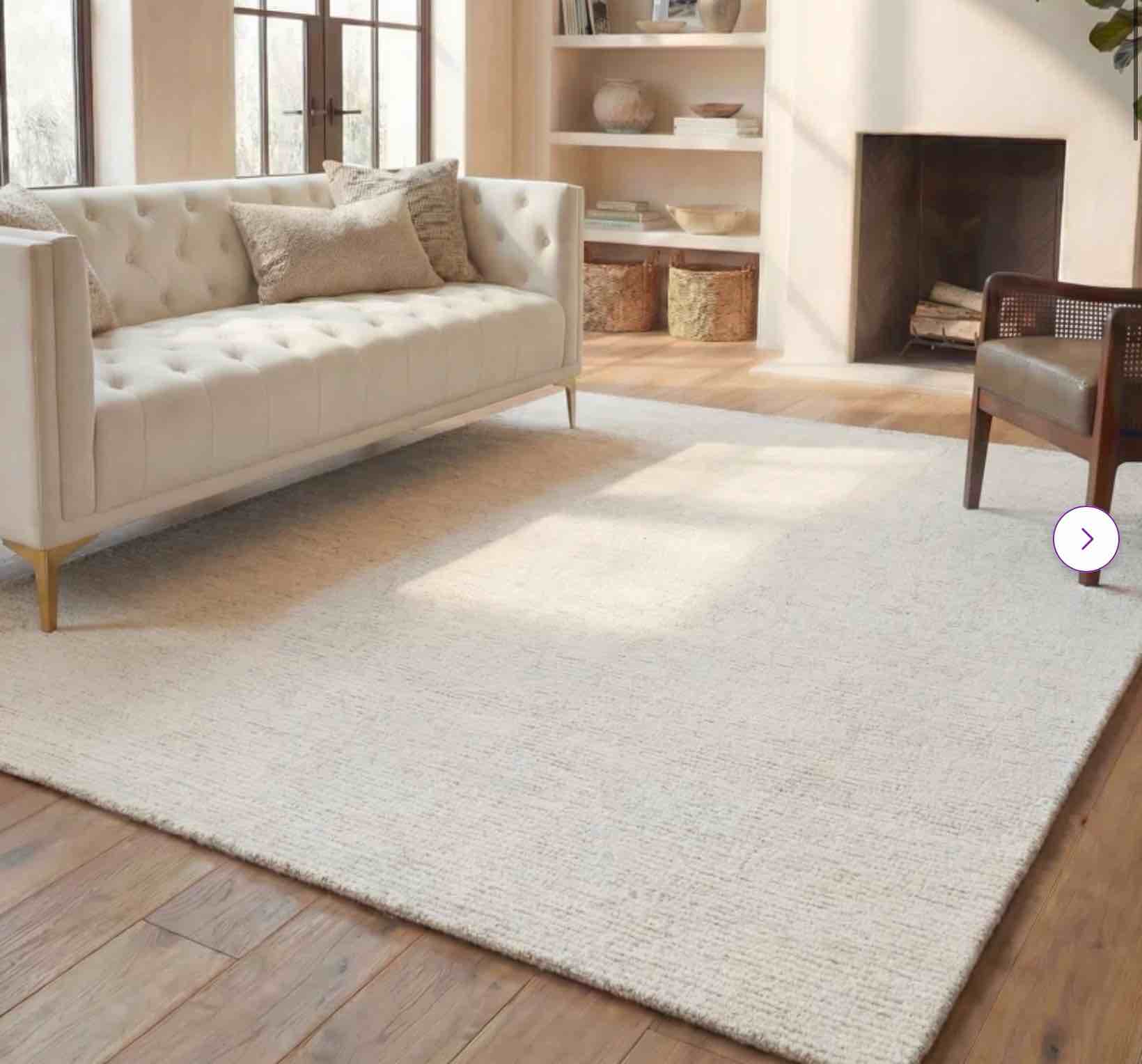 Maja Hand Tufted Wool Abstract Indoor Rug
