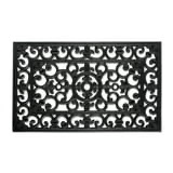 DII Rubber Doormats Collection All Weather  24x36   Wrought Iron