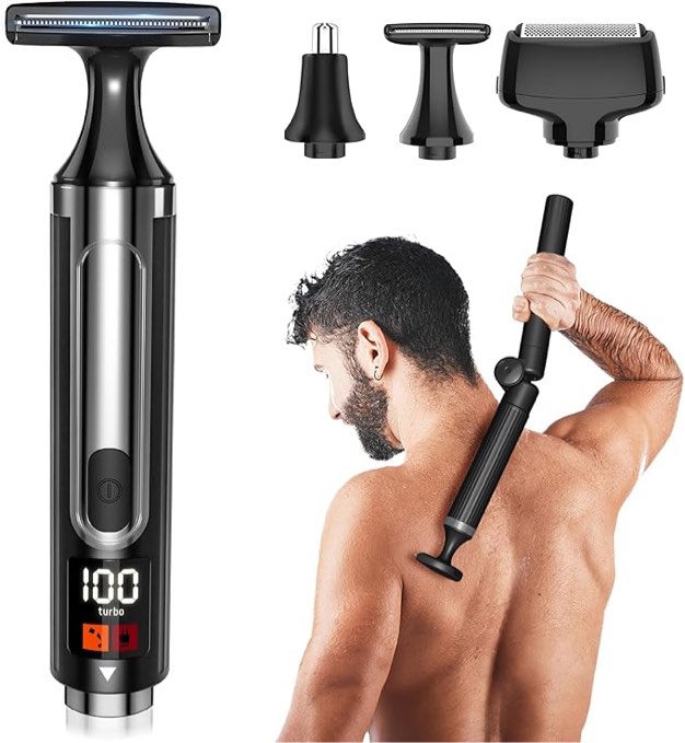 3 in 1 Mens Back Shaver