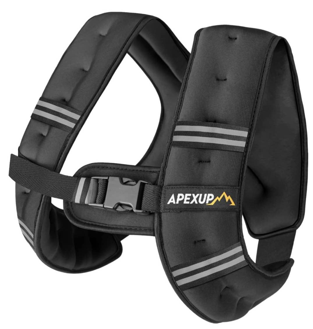 APEXUP Weighted Vest Men Women, Weight Vest for Women Workout Equipment for Strength Training Running
