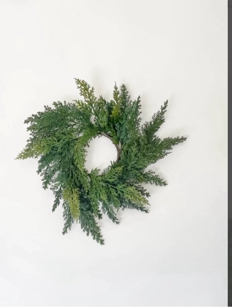 Pcs 6ft Real Touch Christmas Cedar Garland - Artificial Soft and Thickness Faux Green Full Cedar Pine Needles Garland for Fireplace Mantel, Table, Doorframe, Indoor Outdoor Xmas Holiday Decorations