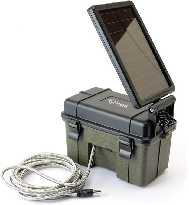 HME Products Trail Camera 12v Solar Aux Power Pack