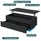 Gogreen 2 Pack Pillows for Bed, Standard Size Pillows Insert for Side and Back Sleepers, Soft Down Alternative Microfiber Filled Extra Firm Pillows, 20 x 26 Inches - Gray