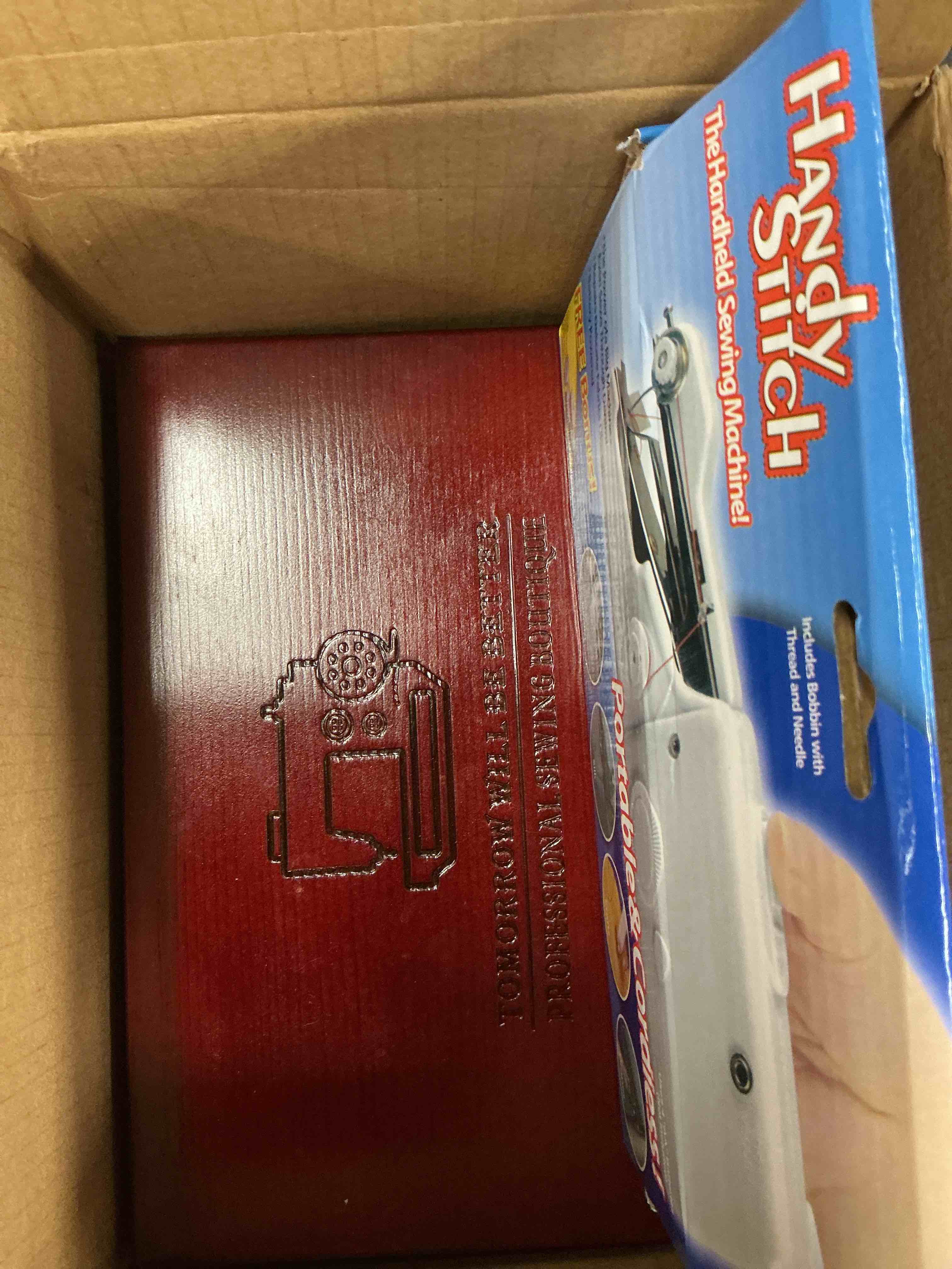 Compact Handheld Sewing Machine: Heavy Duty, Portable, 153 Pcs Sewing Kit