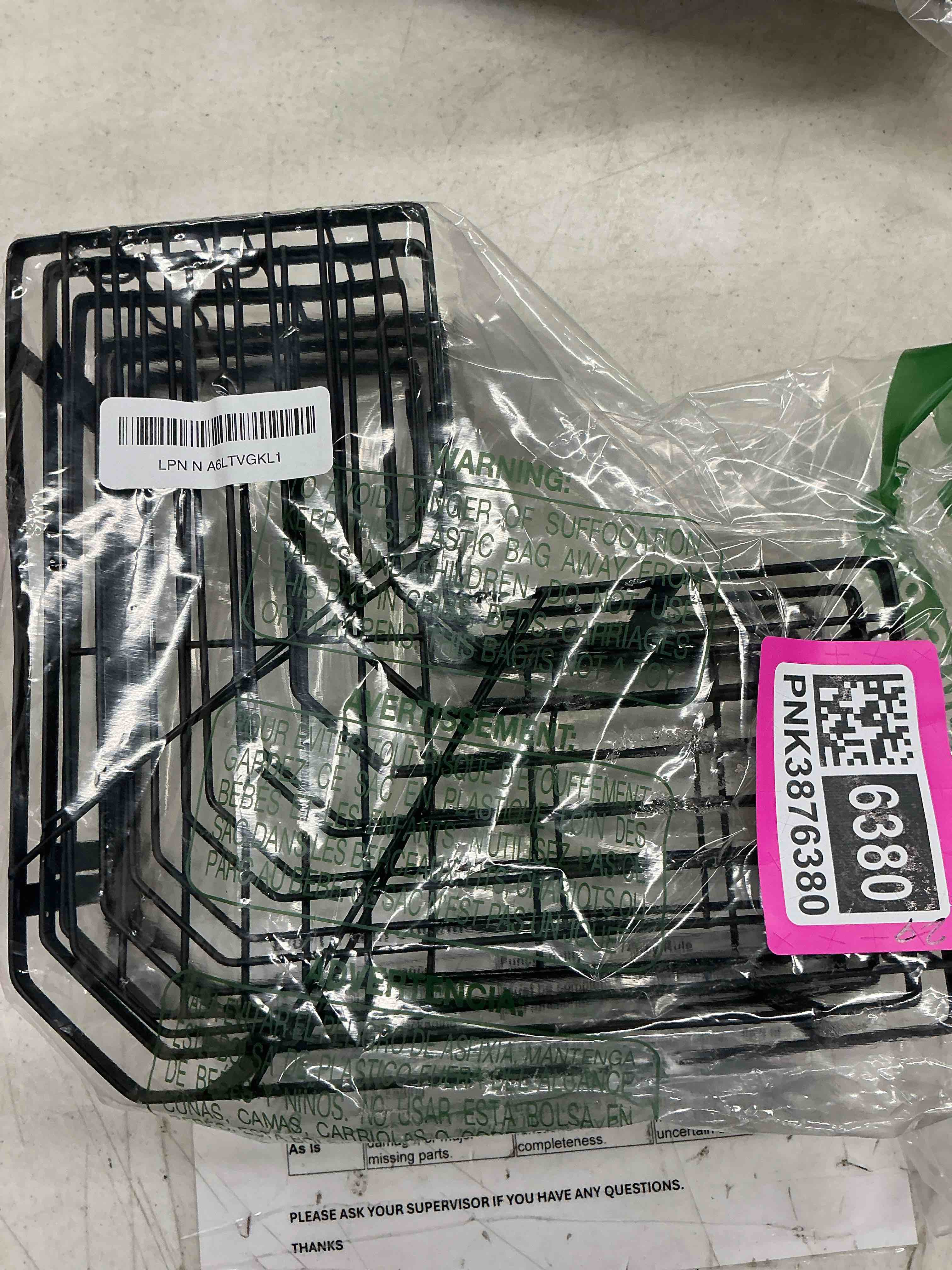 Condition photo showing Good Condition for shower caddy corner with soap holder, no drilling shower shelves-rustproof, adhesive shower organizer corner for dorm. black, 4-pack black-4pc