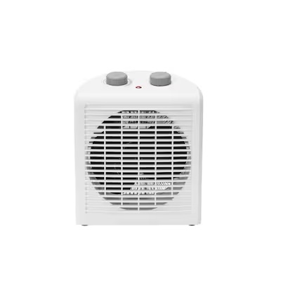 Utilitech 1500 -Watt Fan Compact personal Indoor Electric Space Heater with Thermostat
