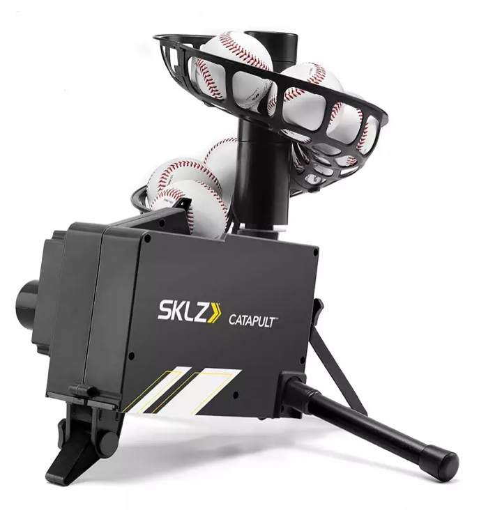 SKLZ Catapult Baseball Soft Toss Machine - Black/Yellow