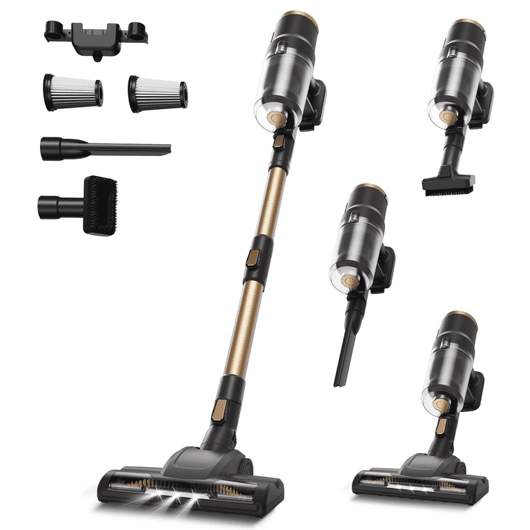 VACFORE Lightweight Cordless Vacuum Cleaner, Stick Vacuum Cleaner for Carpet & Woodfloor